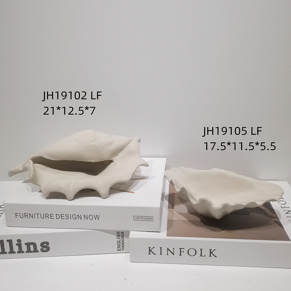 Home Party Tischdekoration Keramik Sukkulenten Topf Muschelförmige Kaktus Topf Pflanzer Blumentopf 6