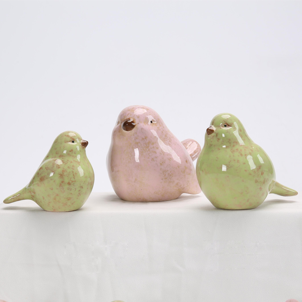 Keramik Henne Hahn Huhn Geflügel Handwerk Dekor Ostern Charme Maskottchen Orops Statue Decor 3