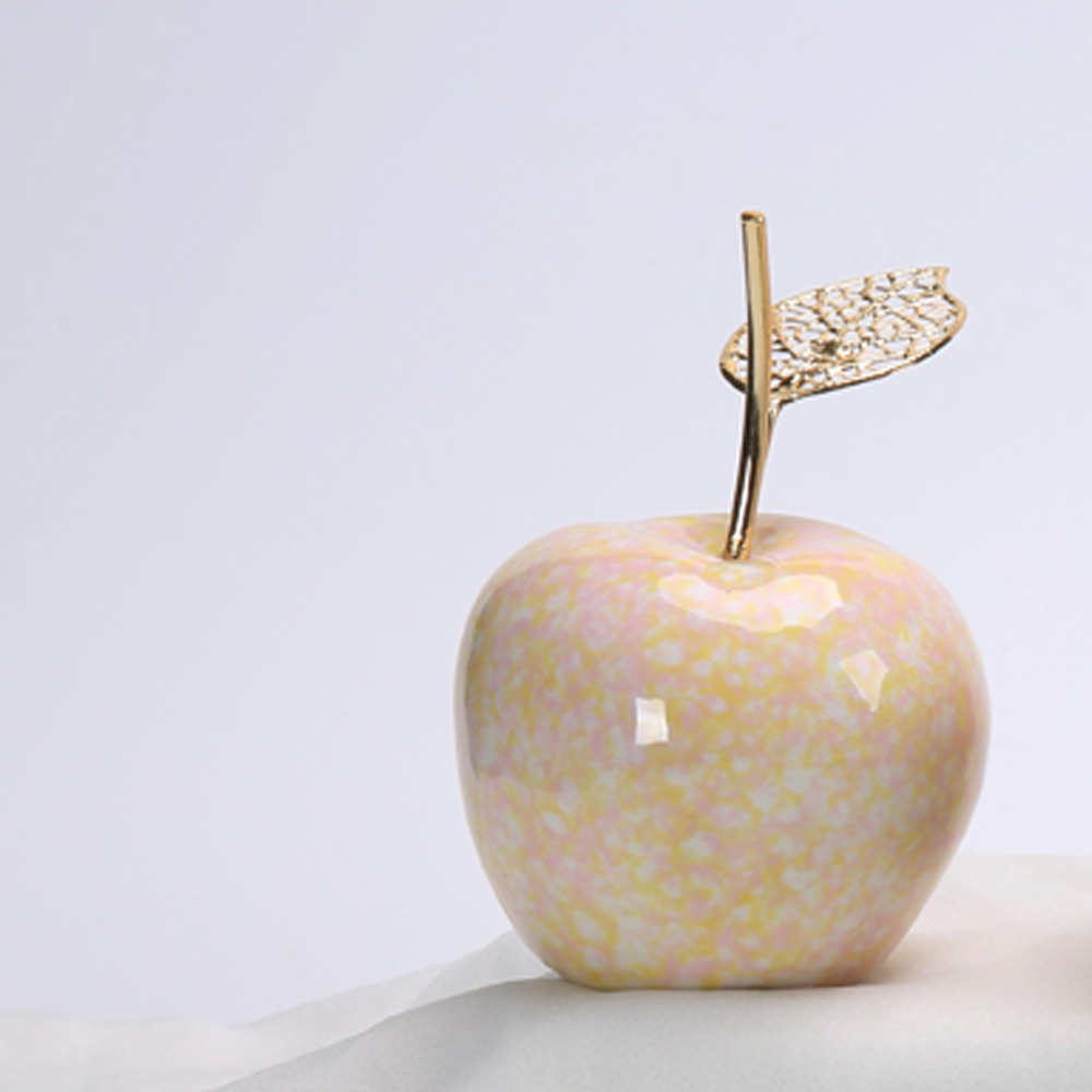2025 Ostern Dekor Simulation Obst Keramik Apfel/Birne Handwerk Wohnzimmer Wohnkultur 2