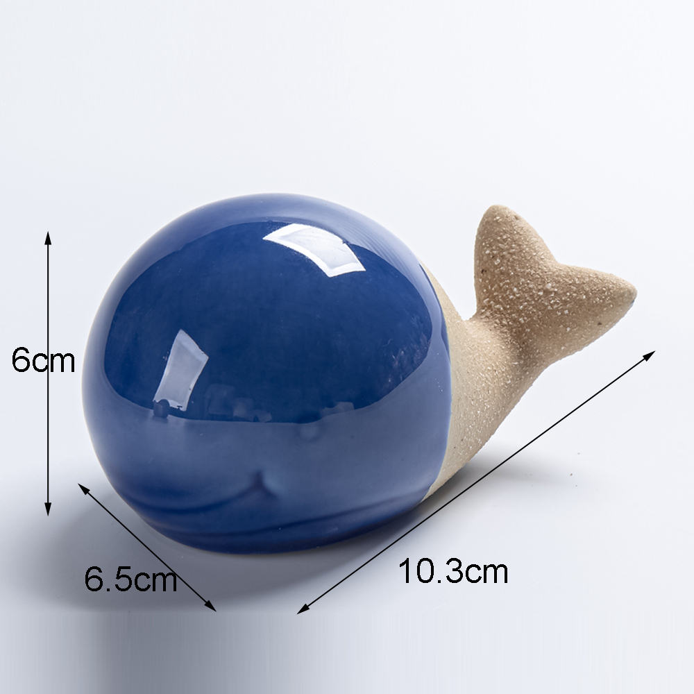 Großhandel Keramik Ozean Whale Candlestick Kreative Aromatherapie Herd Keramik Handwerk 4