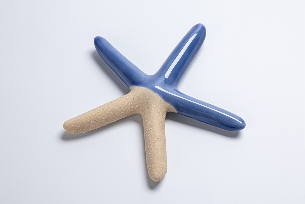 Fábrica de decoración de estilo náutico de cerámica estrella de mar artesanías creativas modernas decoración marina 4
