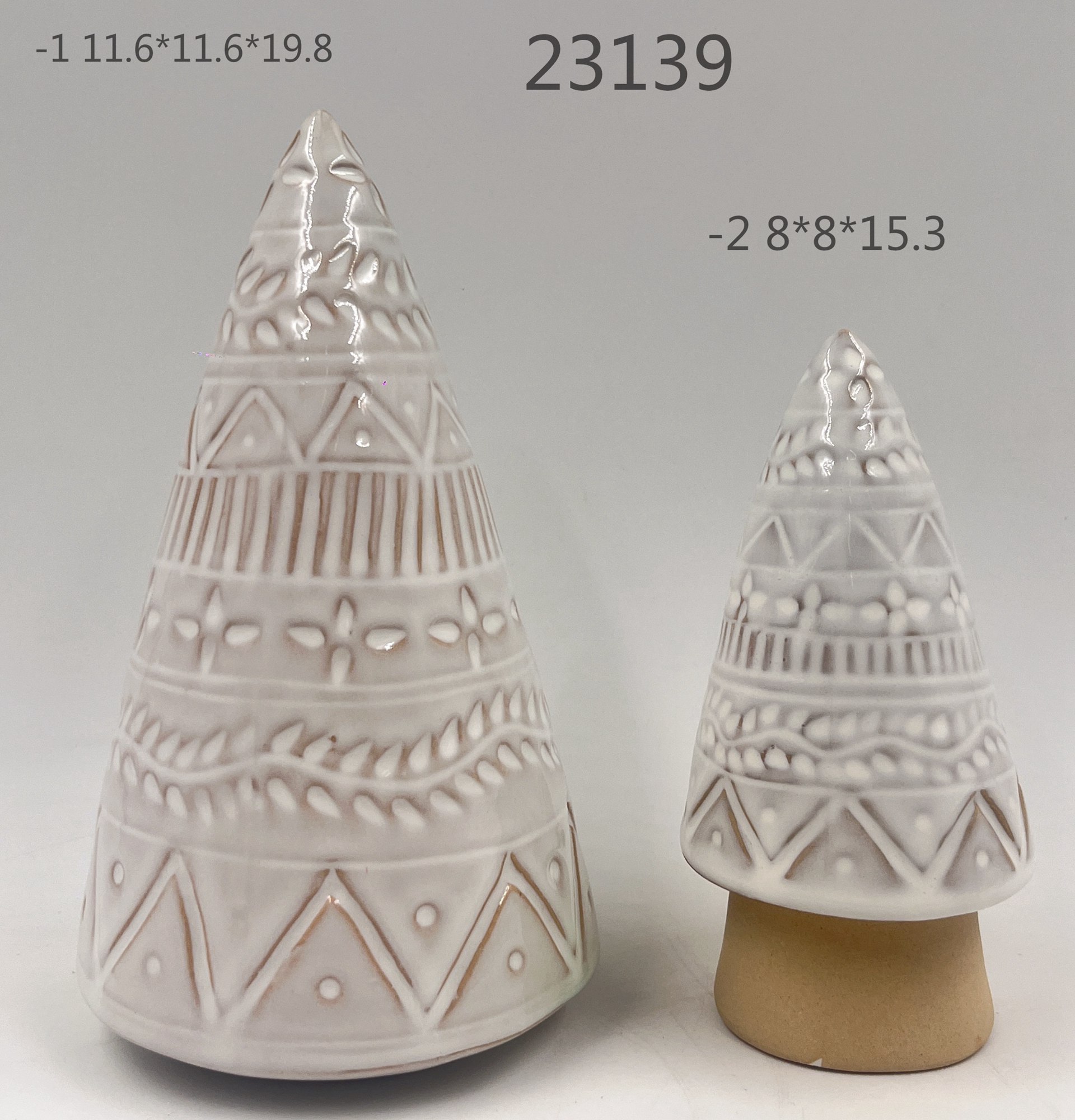 Nordic Life Simplicity Design Weihnachtsbaum Geometrische Figuren Keramik Weiß Marmor Home Wohnzimmer Handwerk Dekor Geschenk 1
