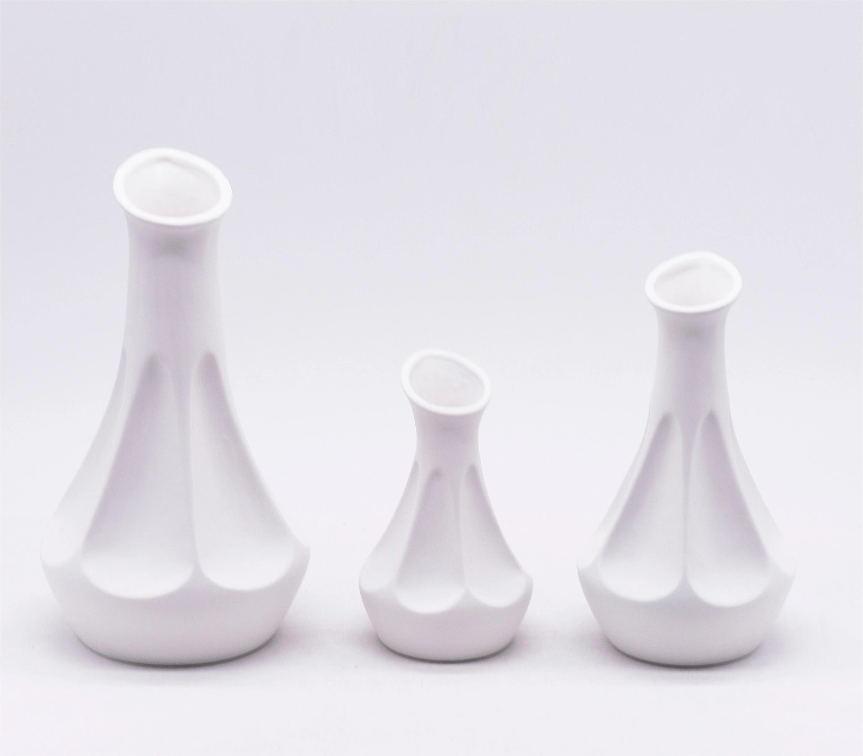 Weiße Vase, nordische kreative Blumenarrangement-Behälter, Küchenornament, Wohnzimmer, Schlafzimmer, Wohnkultur 1