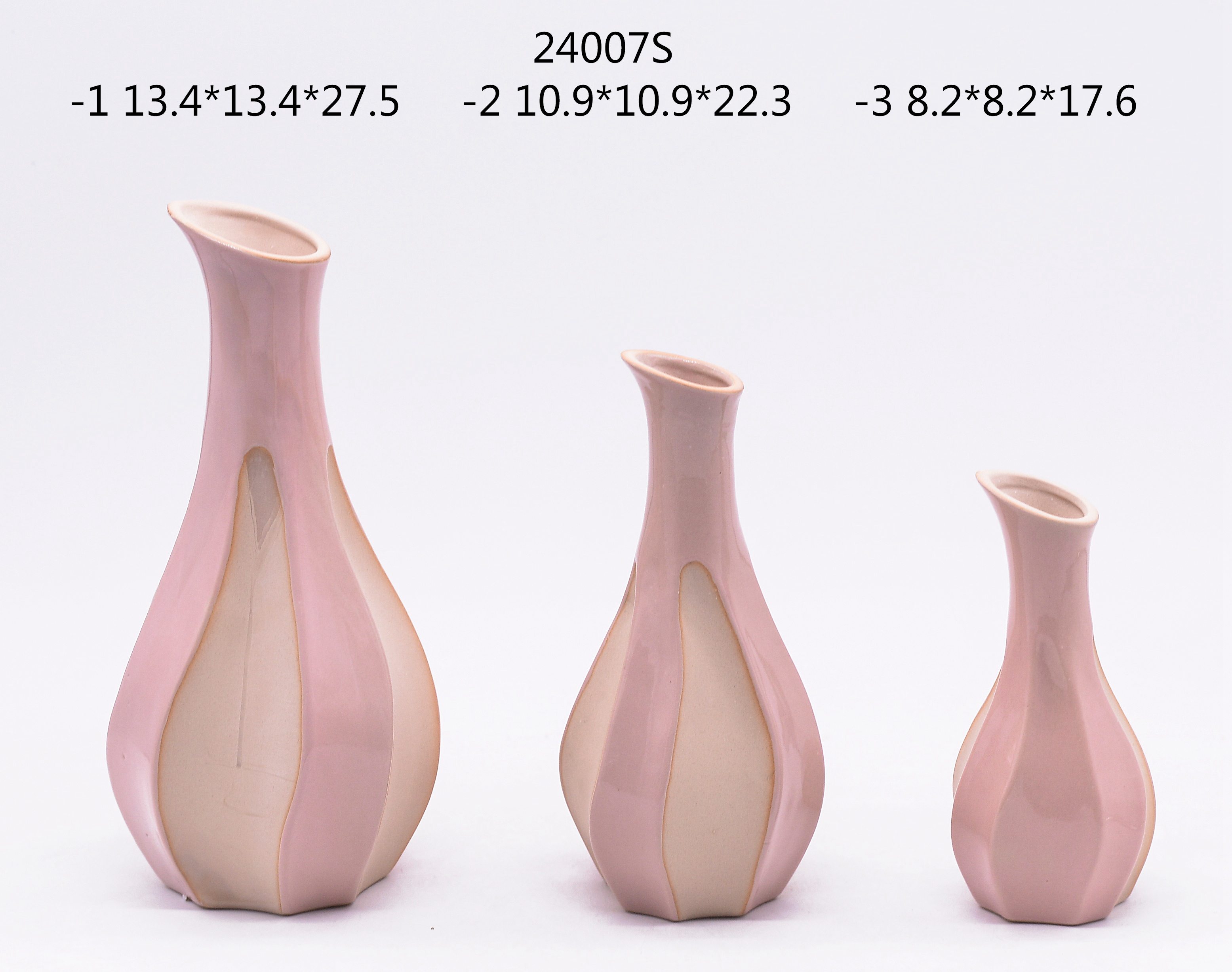 Runde Ecke Dornige Keramikvase Schreibtischdekoration Blumenvasen Künstliche Blumen Dekor Blumenarrangement Moderne Wohndekoration 4