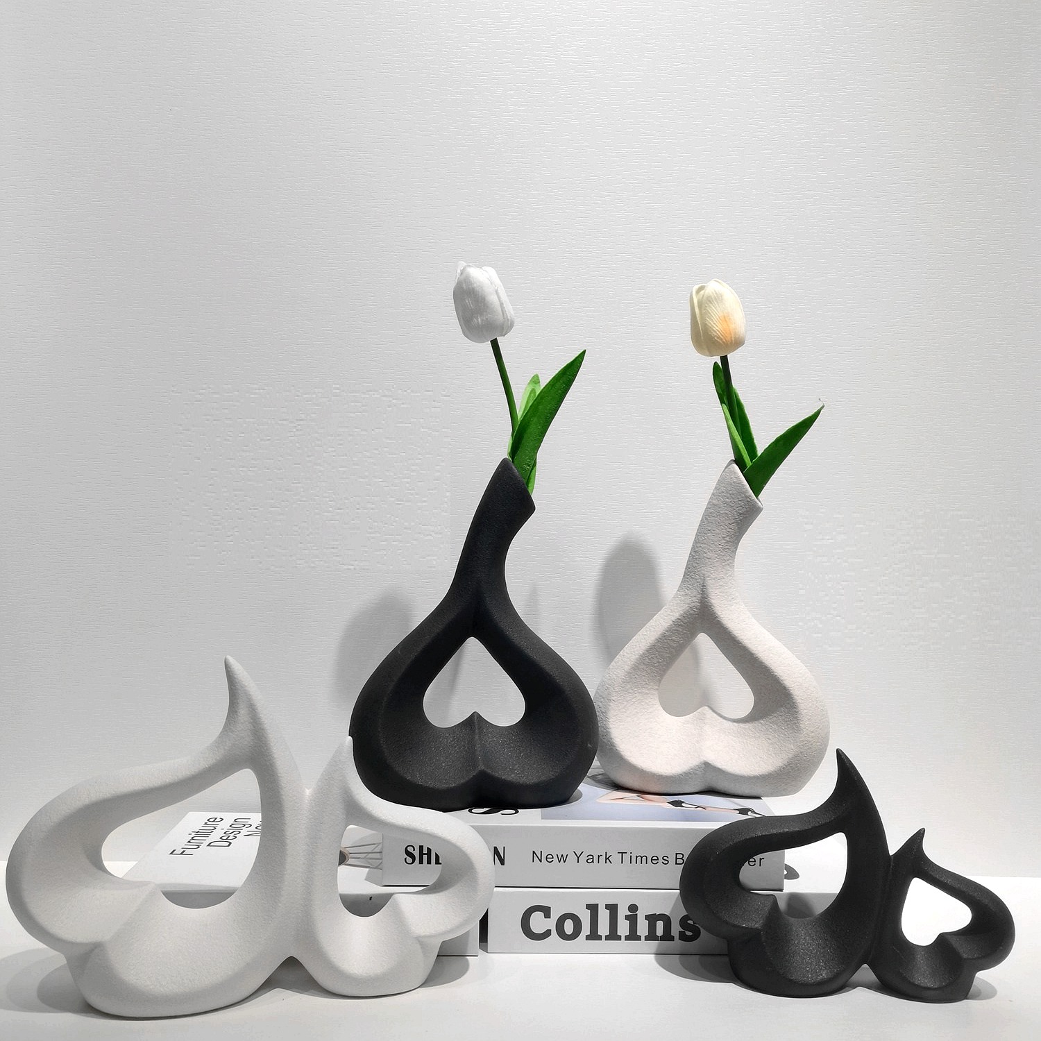 Artículos para el hogar, práctico jarrón con bordado de amor, regalos sorpresa para San Valentín, decoración para sala de estar 1