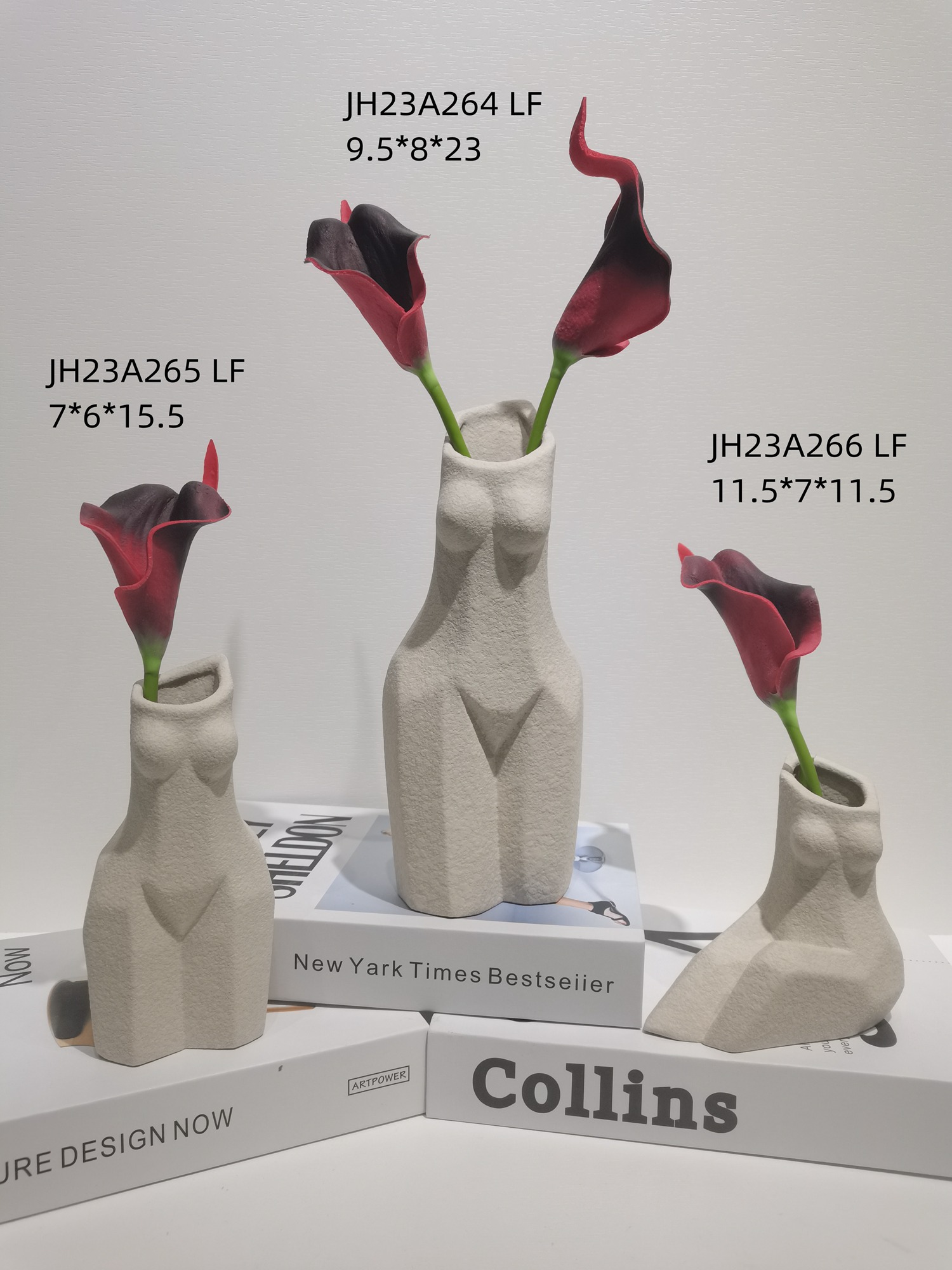 Artículos para el hogar, práctico jarrón con bordado de amor, regalos sorpresa para San Valentín, decoración para sala de estar 5