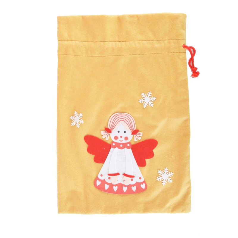 Bolsas de lino con cordón para Navidad, bolsas de arpillera para guardar dulces, galletas, pulseras, joyas, regalos de Navidad para niños 3