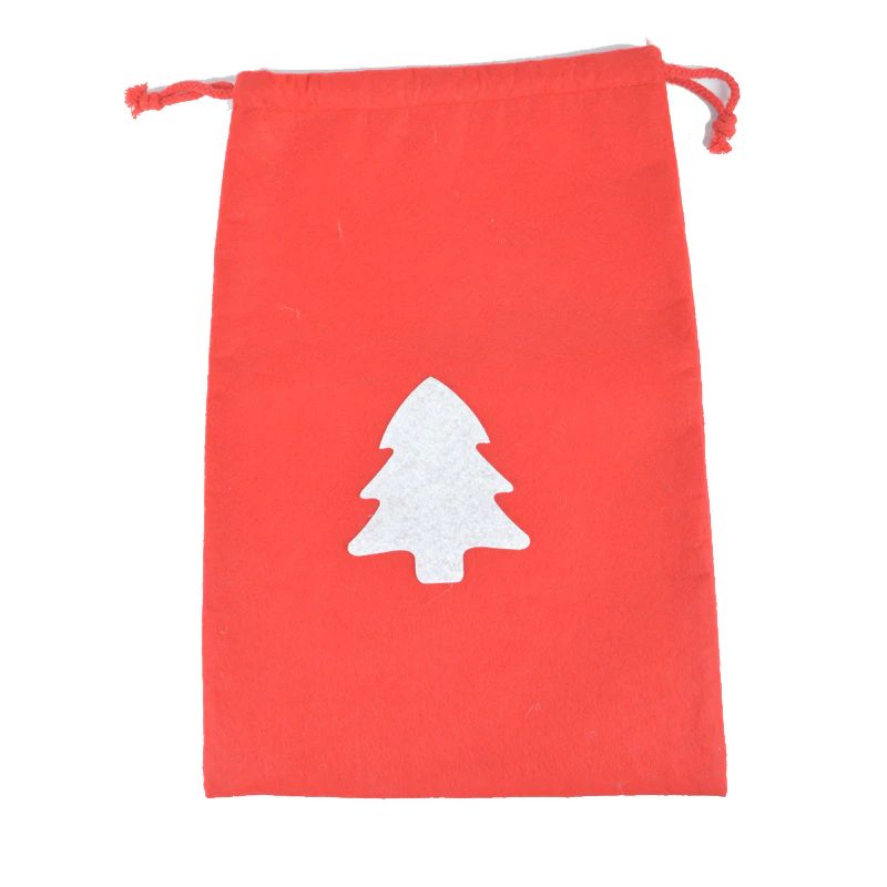 Weihnachtsgeschenkbeutel mit Kordelzug, Weihnachtsmannsäcke, Süßigkeiten- und Keksaufbewahrung, große Tasche, Weihnachtsbaumschmuck, Festival-Dekoration 3
