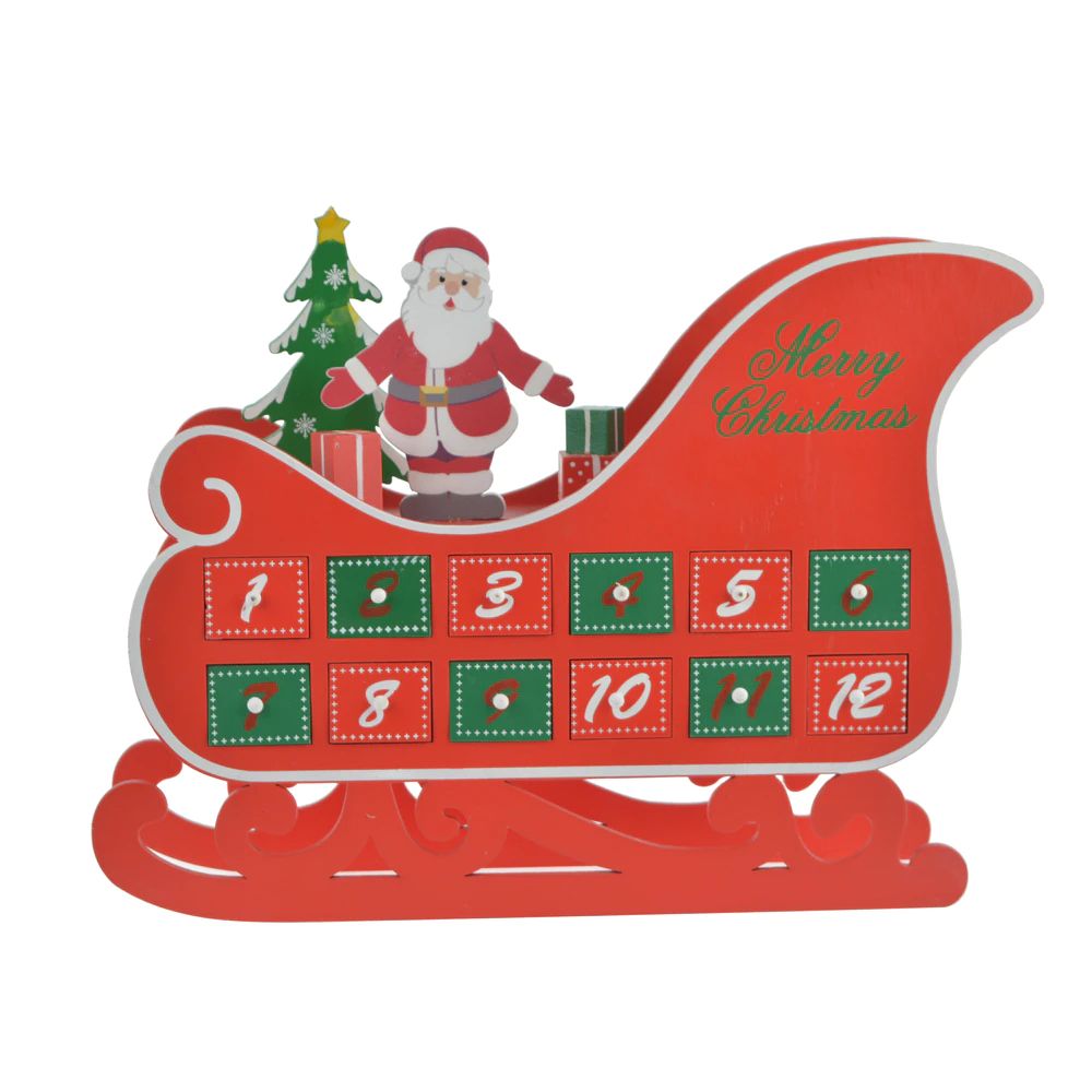 Calendario de Adviento Tren Navidad Regalo para Niños Calendario de Adviento 24 Cuenta Regresiva Árbol de Navidad Navidad Año Nuevo 7