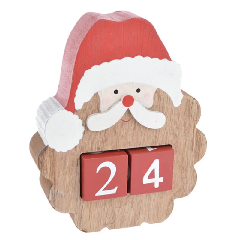 Adventskalender Countdown bis Weihnachten Gnome Weihnachten Holz Countdown Adventskalender Weihnachten Kinder Geschenk Urlaub Tischdekoration 3