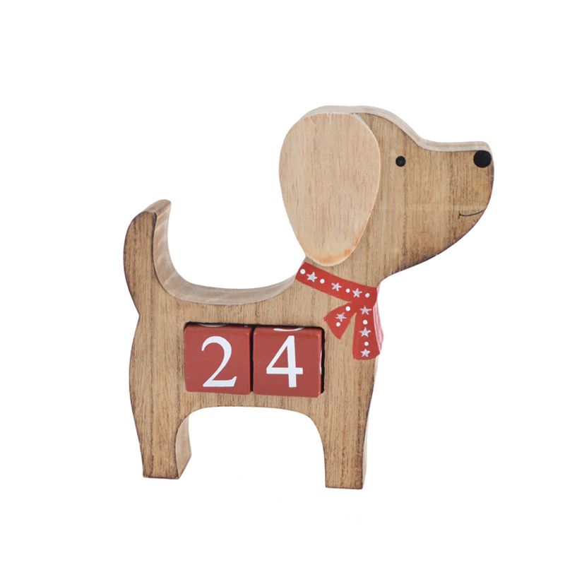 Adventskalender Countdown bis Weihnachten Gnome Weihnachten Holz Countdown Adventskalender Weihnachten Kinder Geschenk Urlaub Tischdekoration 10