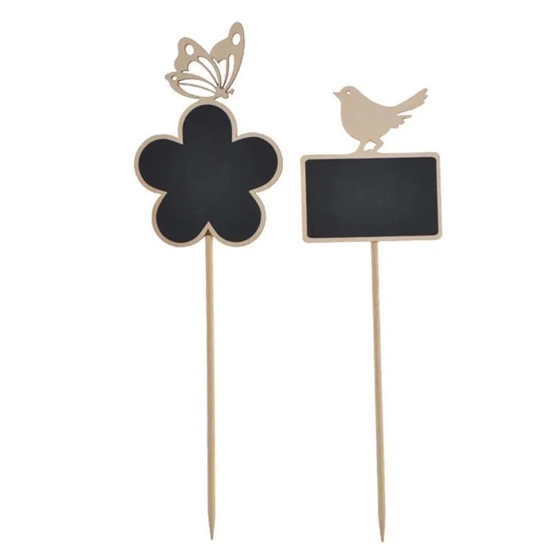 Hochzeitstafel, Mini-Holztafel, Nachrichtenschild, Lebensmittel-Buffet-Etiketten für Hochzeit, Geburtstag, Party, Tischdekoration, Tischkarte 1
