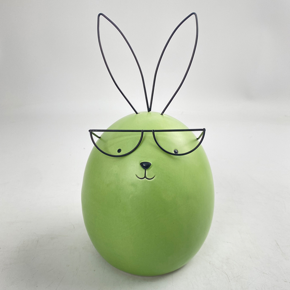 Kreative Kaninchen Keramik Kleine Dekoration Kinderzimmer Neue und einzigartige Desktop-Dekoration Handwerk Figuren 5