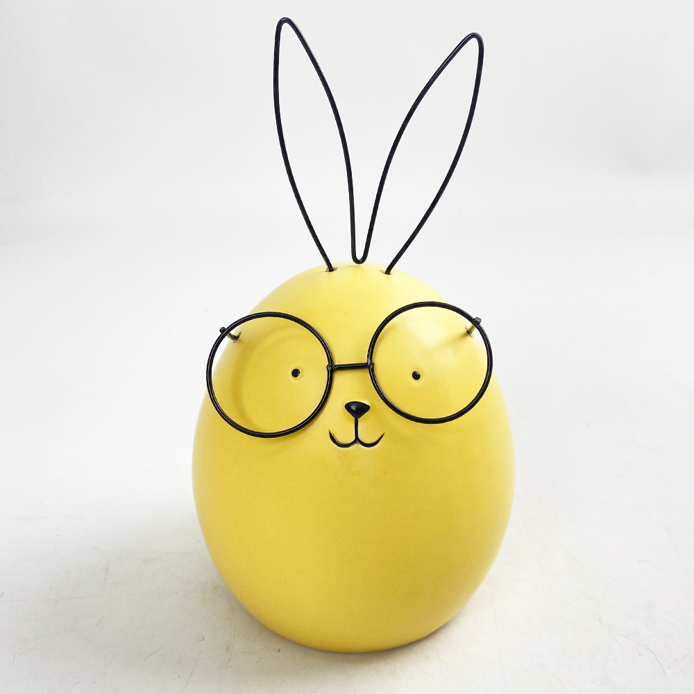 Kreative Kaninchen Keramik Kleine Dekoration Kinderzimmer Neue und einzigartige Desktop-Dekoration Handwerk Figuren 9