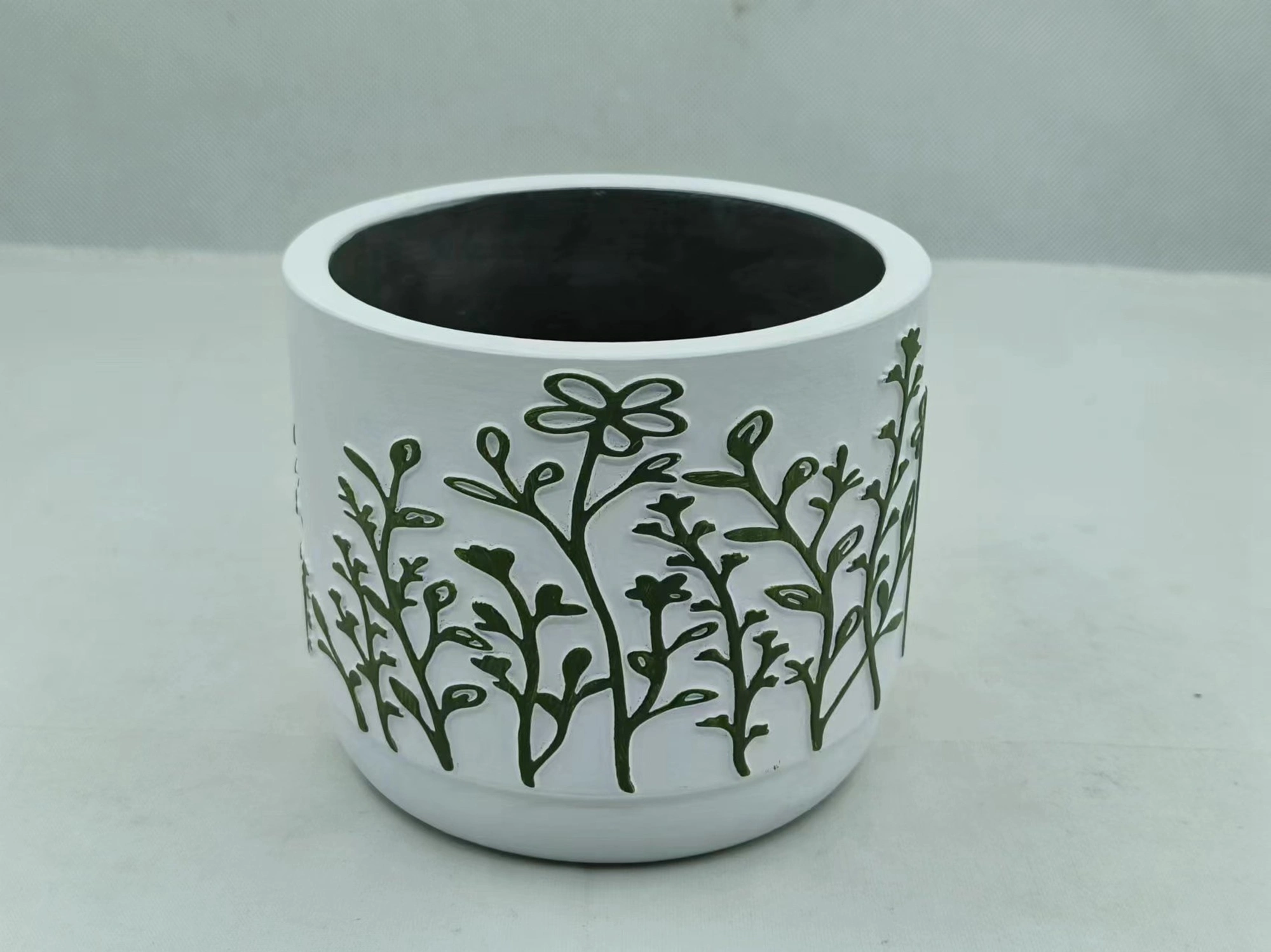 Retro Zement Blumentöpfe Wohnzimmer Boden Ornamente Gartenbau Topfpflanze Handwerk Sukkulenten Blumentöpfe 1