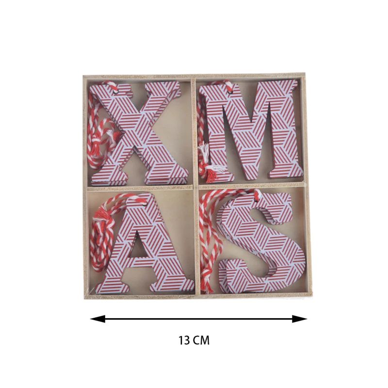 Adornos navideños de madera DIY para colgar en el árbol de Navidad, decoración para el hogar, Año Nuevo, bodas, fiestas, suministros de decoración. 8