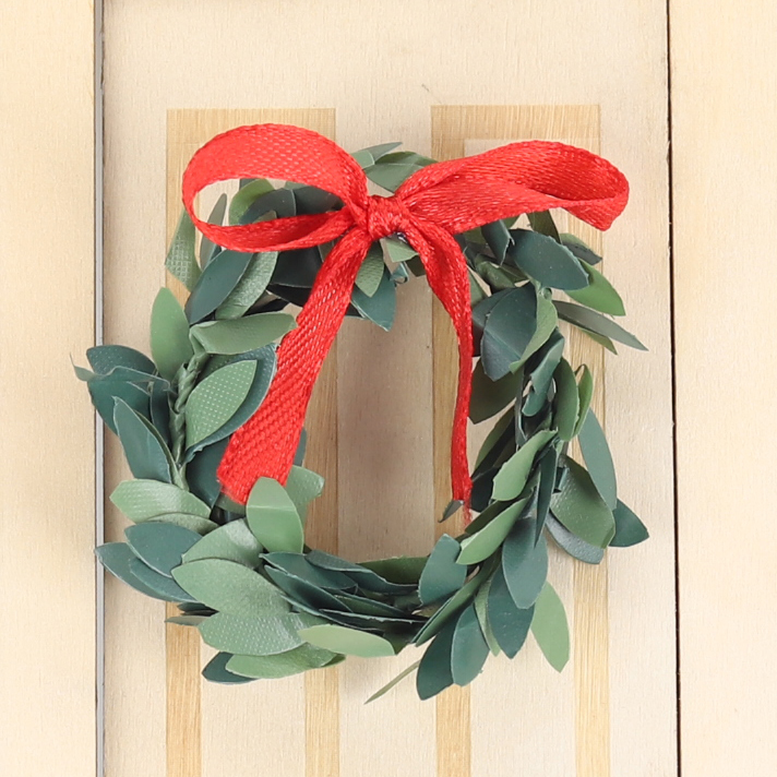Мебель DIY Craft Gift Рождественский кукольный домик Украшение Мини Деревянный Сказочный Дверь Набор 5