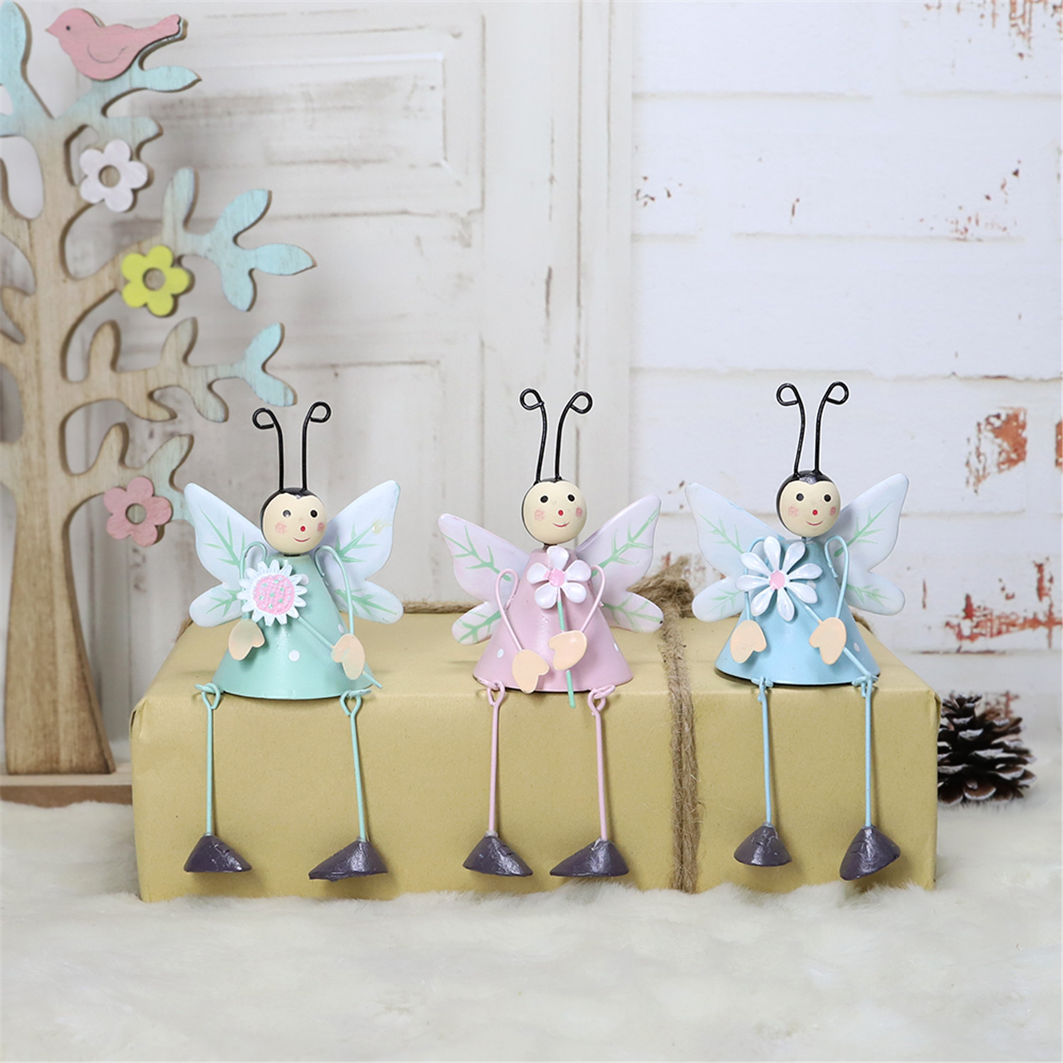 cute sit honey bee easter decoration 4