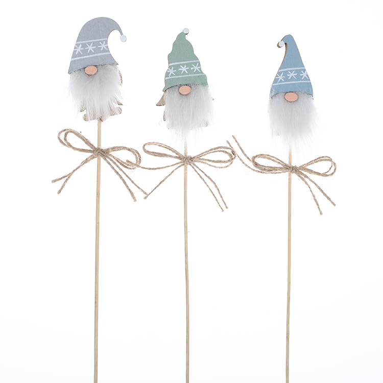 Neues Produkt Weihnachtsmann-Gnomenkopf, Weihnachtsdekoration für den Garten 5
