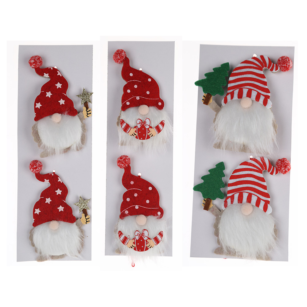 Top Qualität Großhandel DIY Schwedischer Gnom Weihnachtsgeschenk Holzclip Großhandel-Tangchen 3