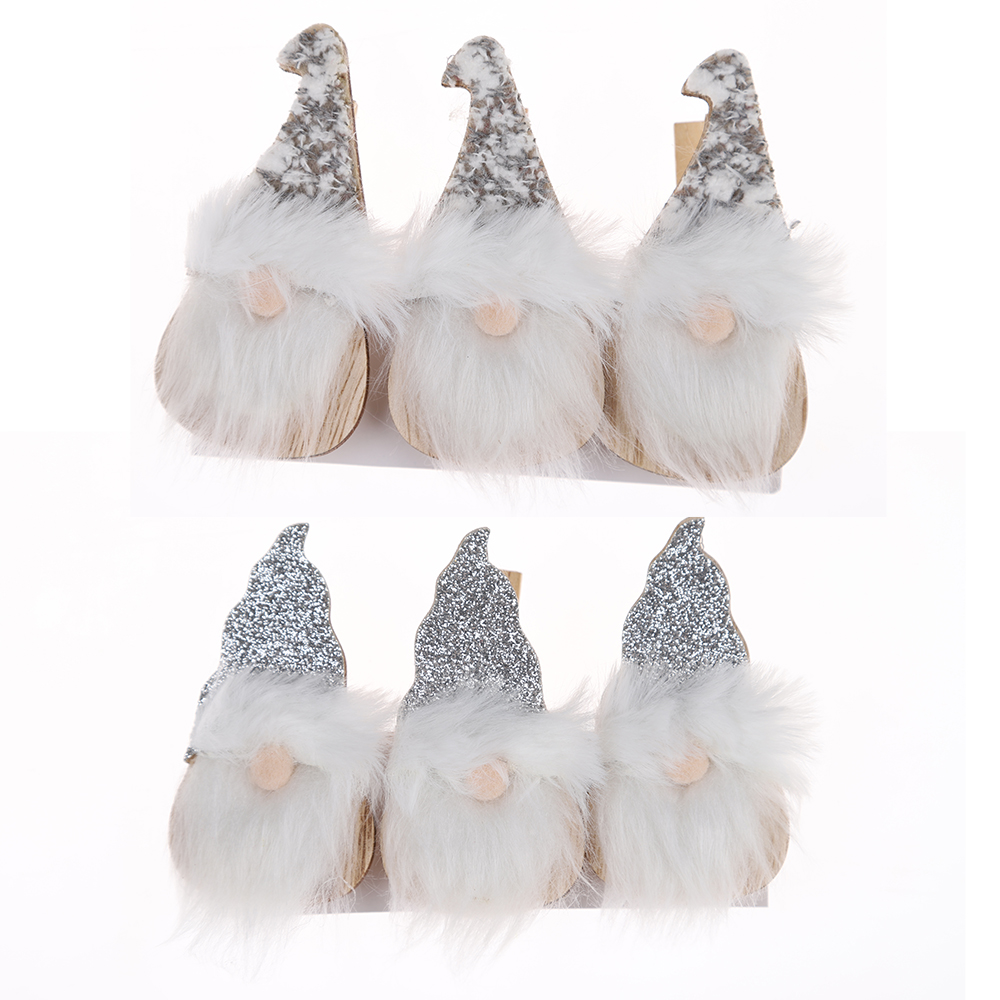 Top Qualität Großhandel DIY Schwedischer Gnom Weihnachtsgeschenk Holzclip Großhandel-Tangchen 7