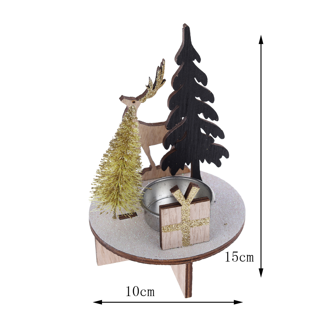 Professioneller Weihnachtsbaum aus Holz mit schwedischer Gnomen-Tischdekorationsfabrik aus China-Tangchen 5