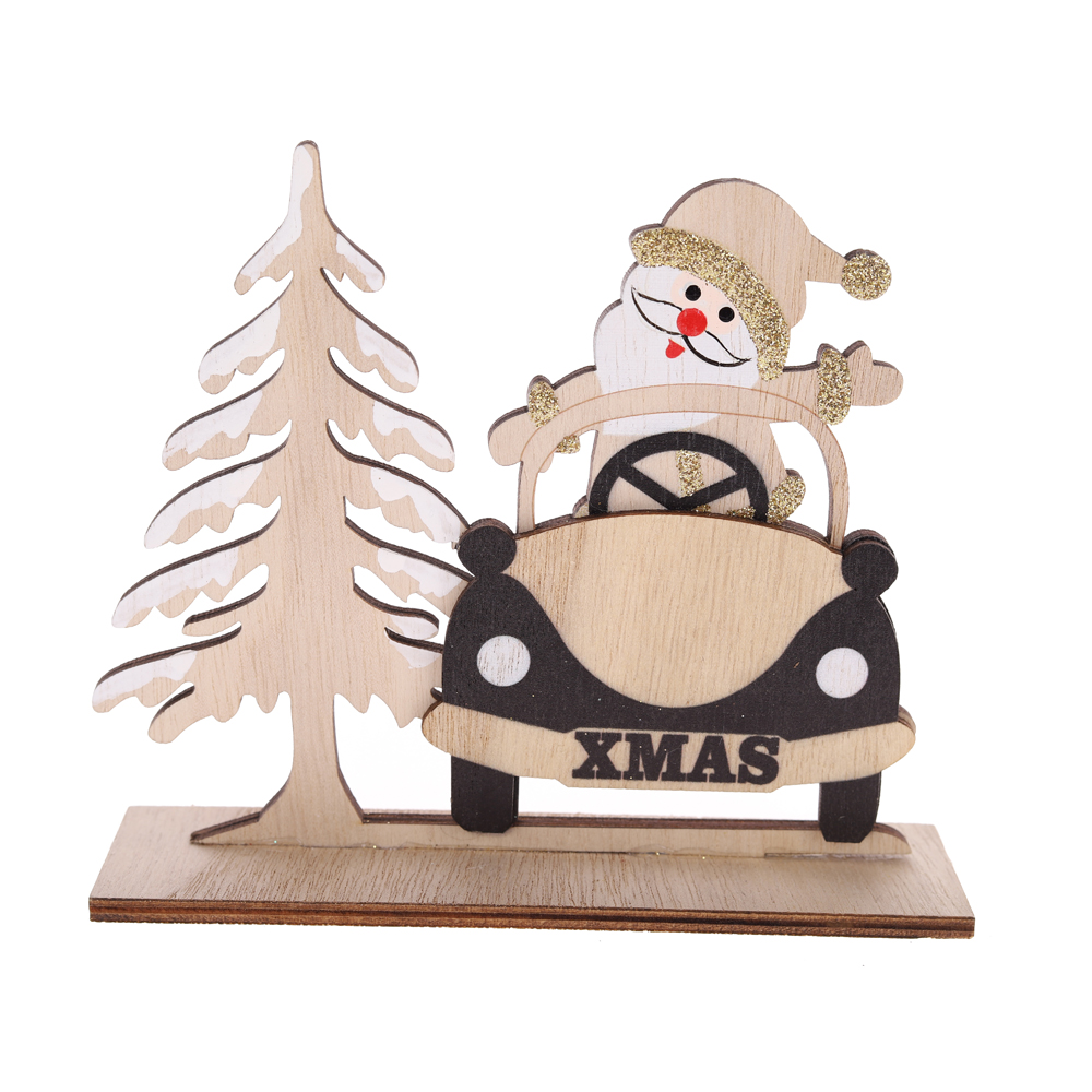 Professioneller Weihnachtsbaum aus Holz mit schwedischer Gnomen-Tischdekorationsfabrik aus China-Tangchen 6