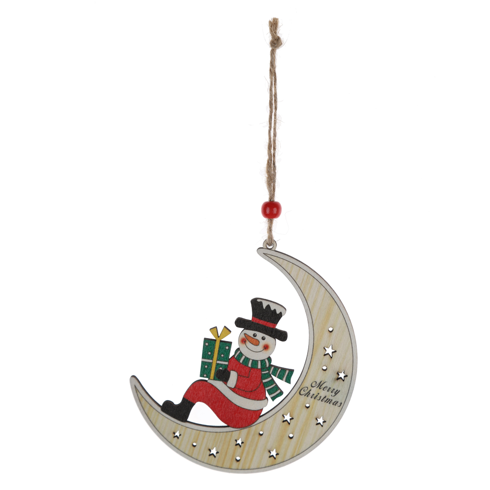 Professionelles Weihnachts-Hängeornament „Weihnachtsmann auf dem Mond“ – Fabrik aus China – Tangchen 4