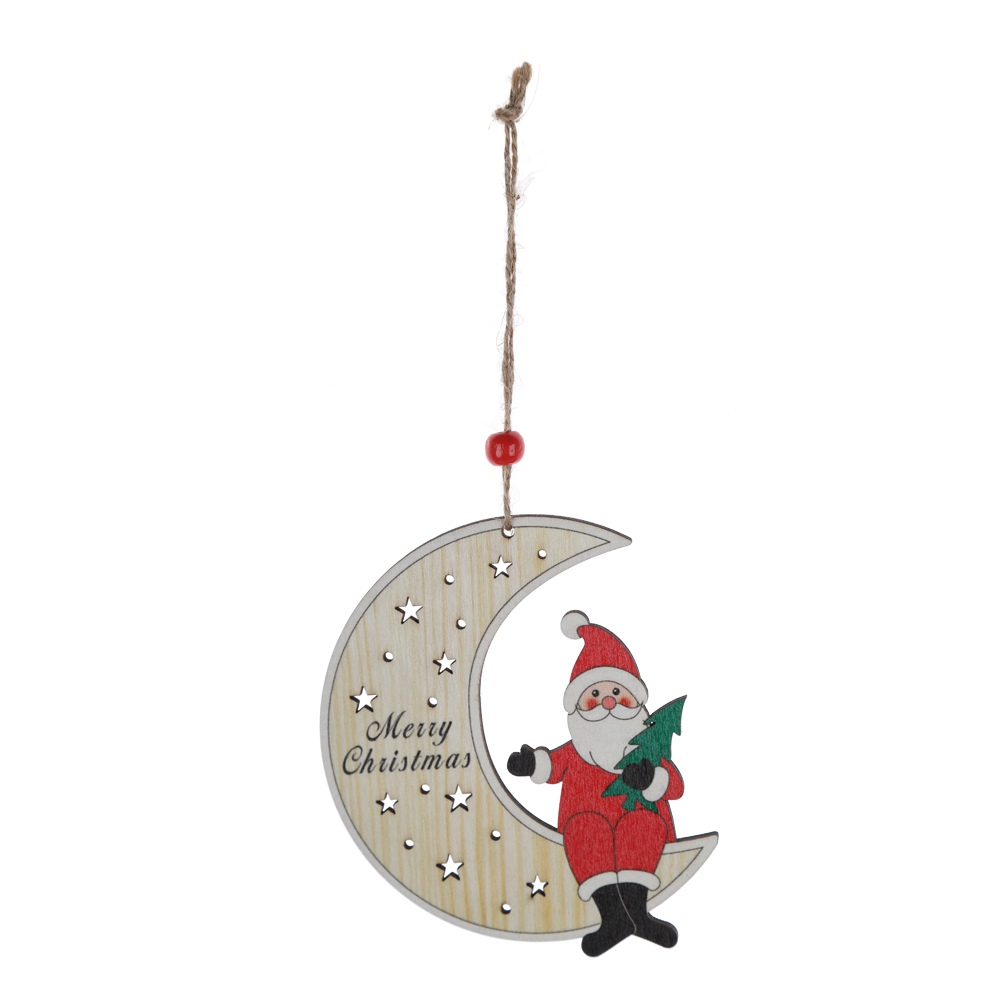 Professionelles Weihnachts-Hängeornament „Weihnachtsmann auf dem Mond“ – Fabrik aus China – Tangchen 6