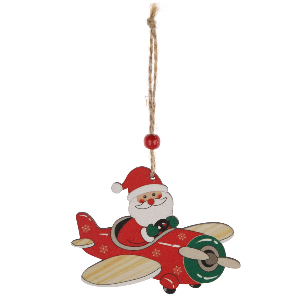 Weihnachten Santa Claus Schneemann Rentier Hängende Ornamente Weihnachten Baum Anhänger 8
