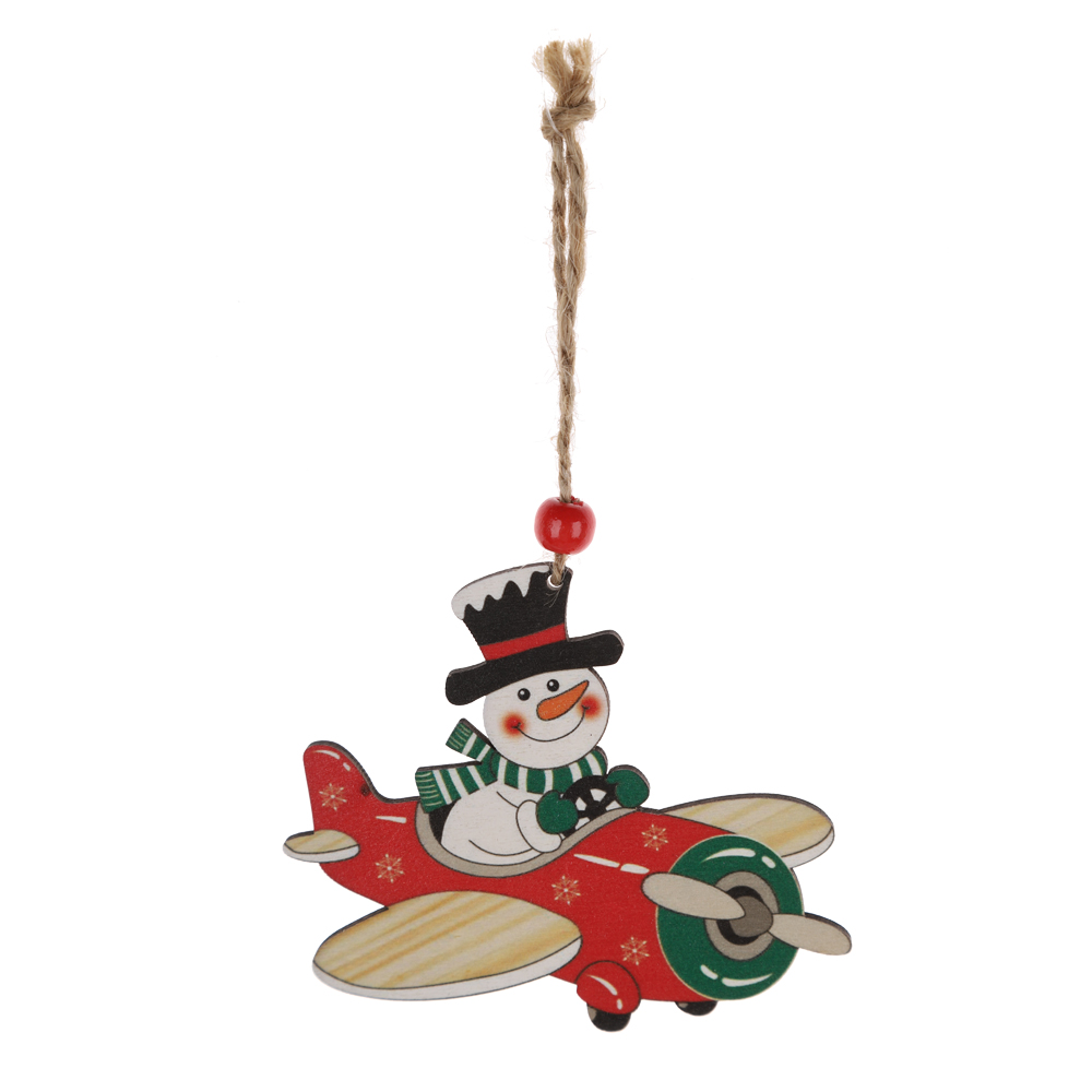 Weihnachten Santa Claus Schneemann Rentier Hängende Ornamente Weihnachten Baum Anhänger 5