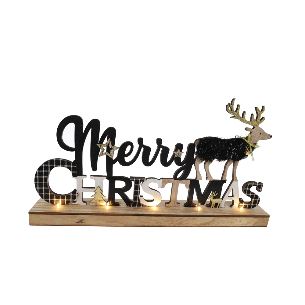 Hochwertige Frohe Weihnachten Winter Tischdekoration OEM aus China-Tangchen 5