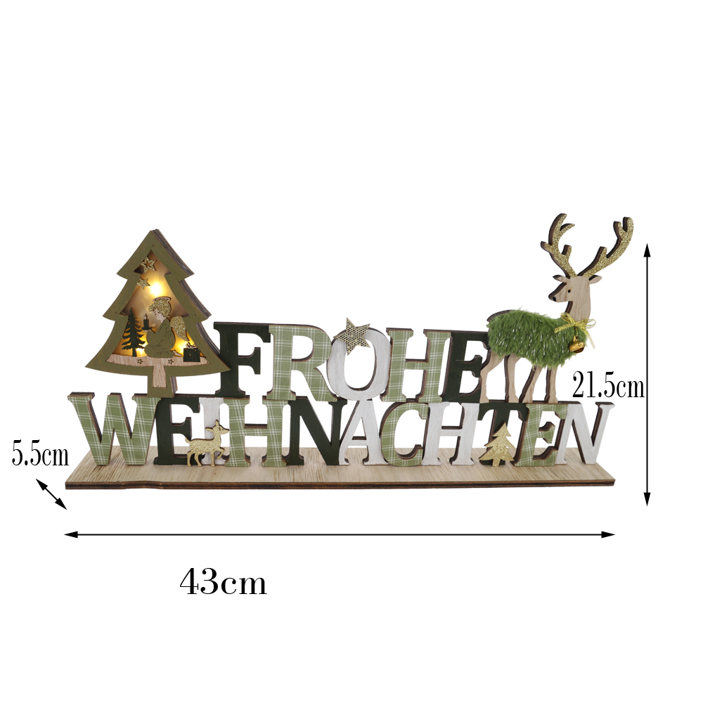 Hochwertige Frohe Weihnachten Winter Tischdekoration OEM aus China-Tangchen 4