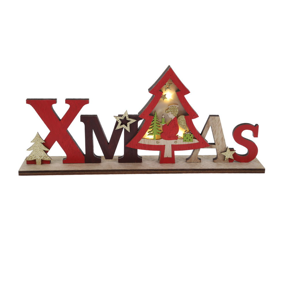 Высококачественное рождественское зимнее настольное украшение на елку оптом-Tangchen 6