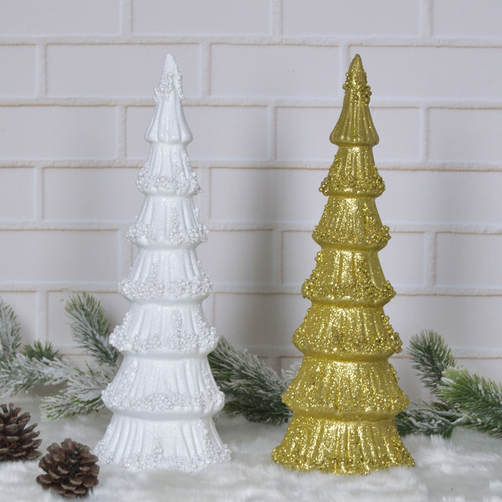 neuer Harzbaum im Design, exquisites Handwerk, handgefertigte Tischdekoration 1