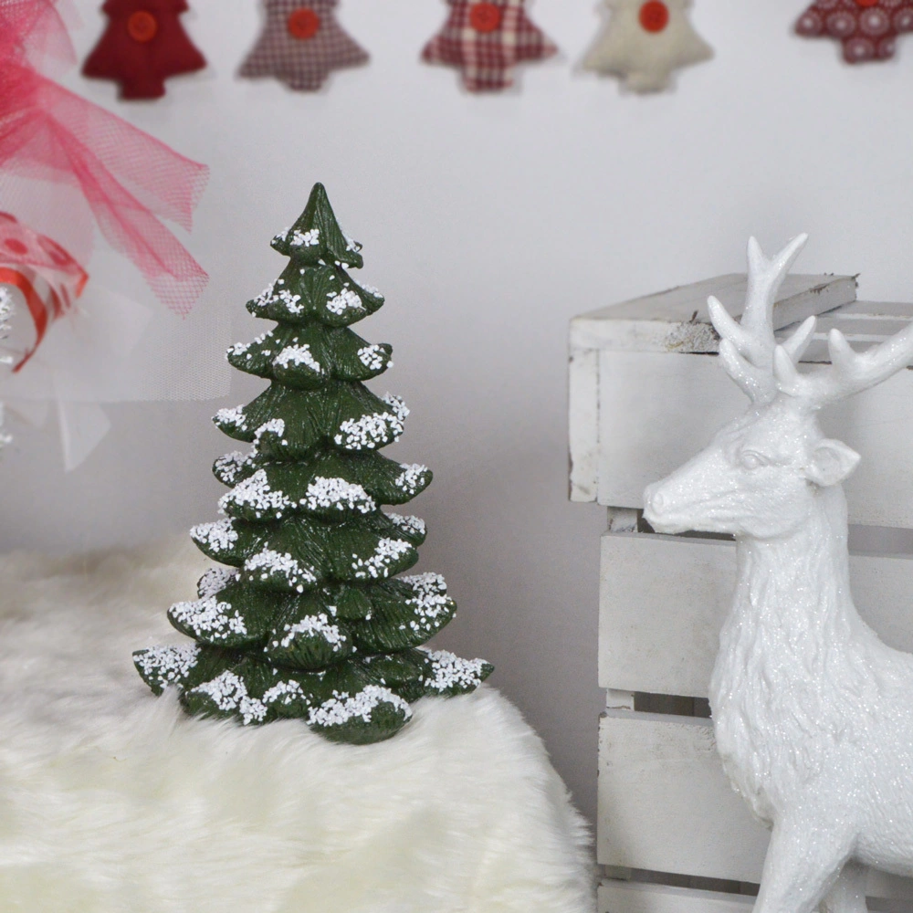 Adornos de animales de resina para árbol de Navidad, decoración de casa, centros de mesa 1