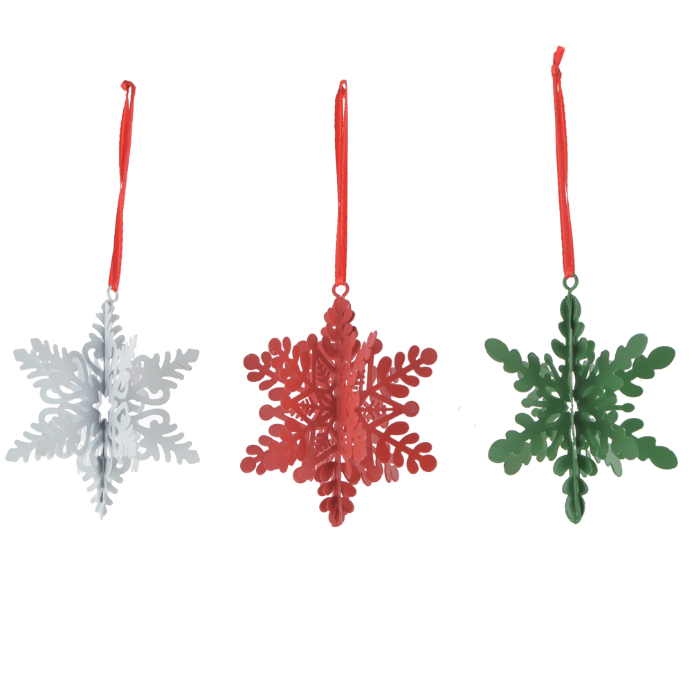 Kreative Metall Schneeflocke Hängen Dekor Weihnachten Baum Anhänger Metall Schnee Stiefel Anhänger Decor 3