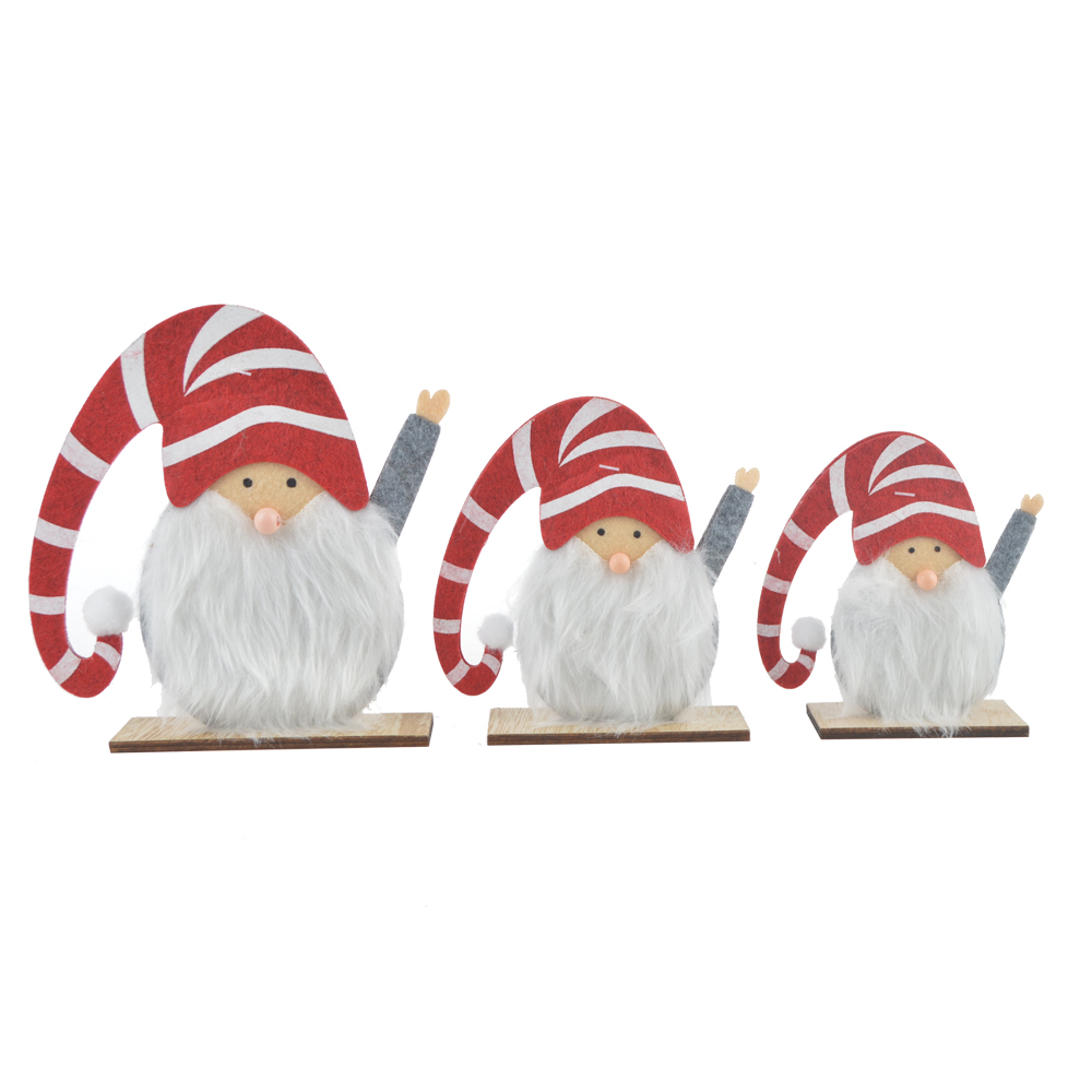 Traditionelle Weihnachtswichtel-Ornamente, Filz-Elf-Dekor, Weihnachten, nordisches Dekor für alte Männer, festliche Atmosphäre 5