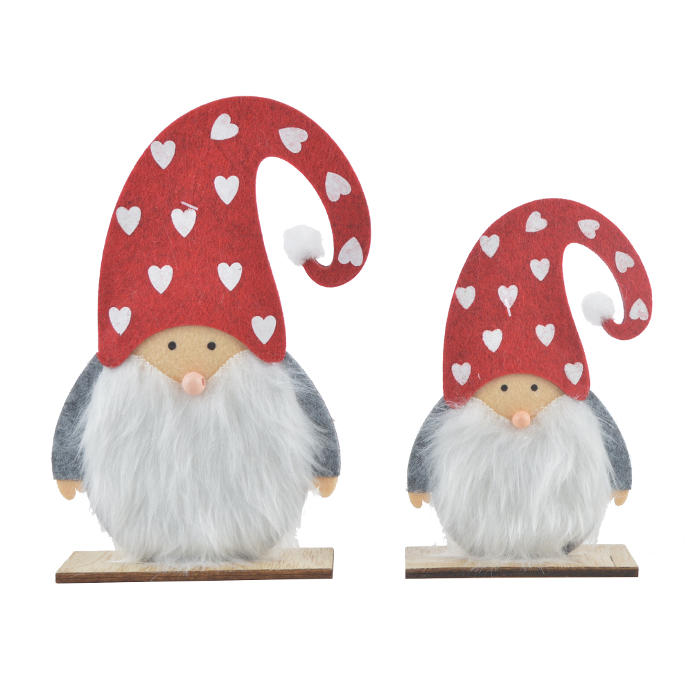 Traditionelle Weihnachtswichtel-Ornamente, Filz-Elf-Dekor, Weihnachten, nordisches Dekor für alte Männer, festliche Atmosphäre 8