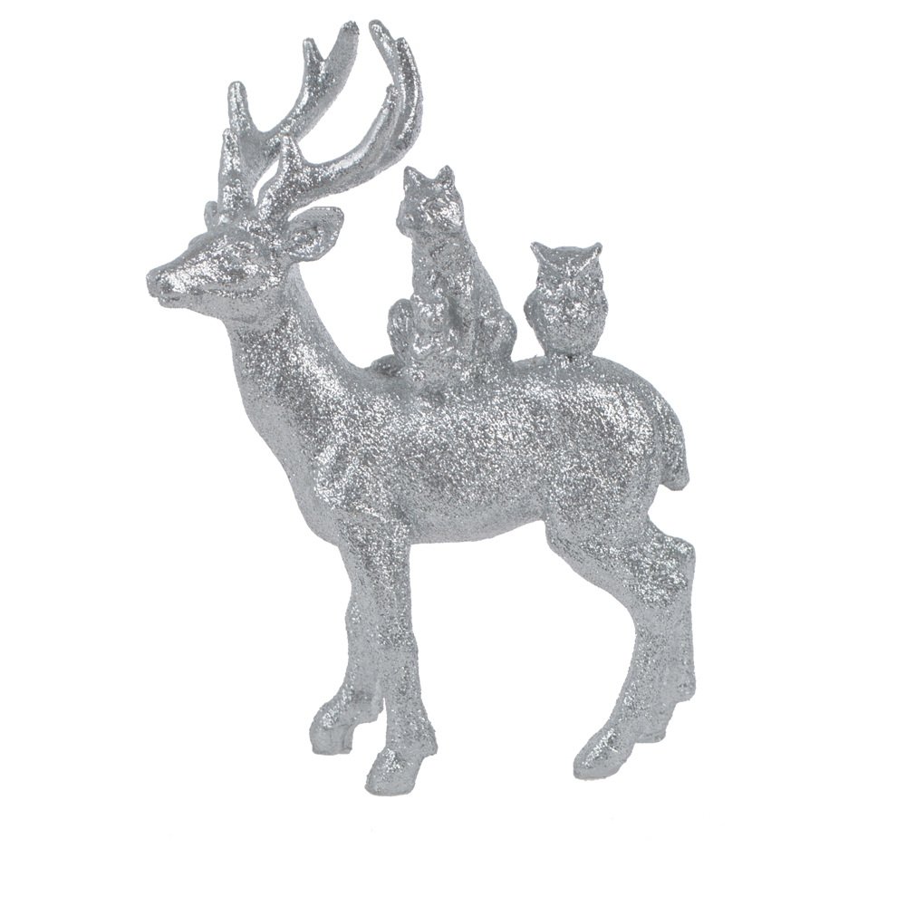 Harz Elch Skulptur Sitzen Stehend Hirsch Statuen Weihnachten Rentier Wohnkultur für Wohnzimmer Geschenke 7