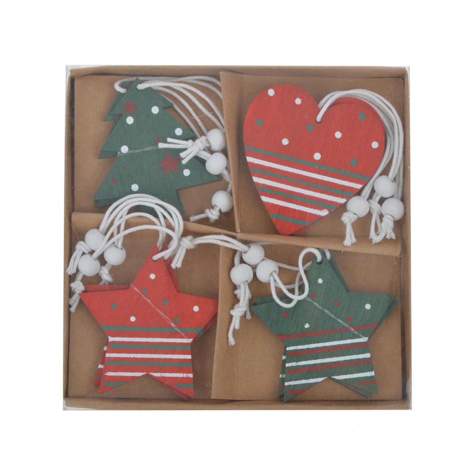 Weihnachten Holz Schneeflocke Hängen Pferd Anhänger 2025 Xmas Party Kinder Neue Jahr Geschenke Verpackung Versorgung 1