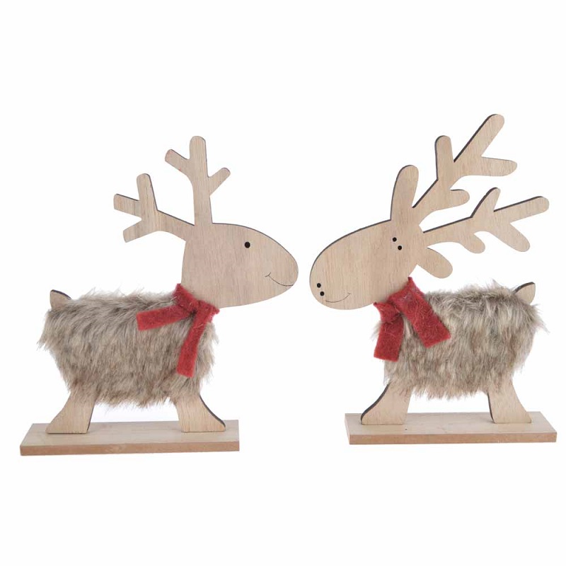 Desktop Holz Alter Mann Schneemann Hirsch Ornament Home Dekorationen Eule Statue Weihnachten Dekorationen Zimmer Dekoration Zubehör 3