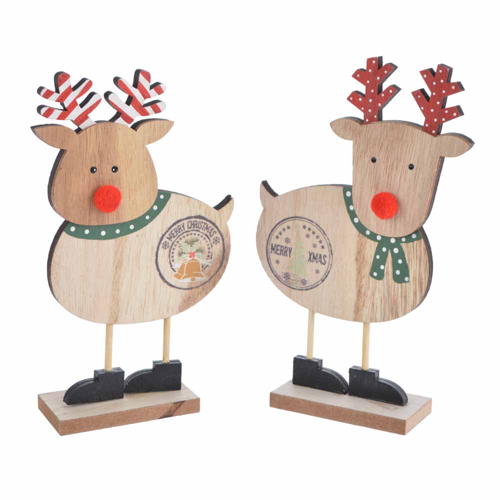 Desktop Holz Alter Mann Schneemann Hirsch Ornament Home Dekorationen Eule Statue Weihnachten Dekorationen Zimmer Dekoration Zubehör 2
