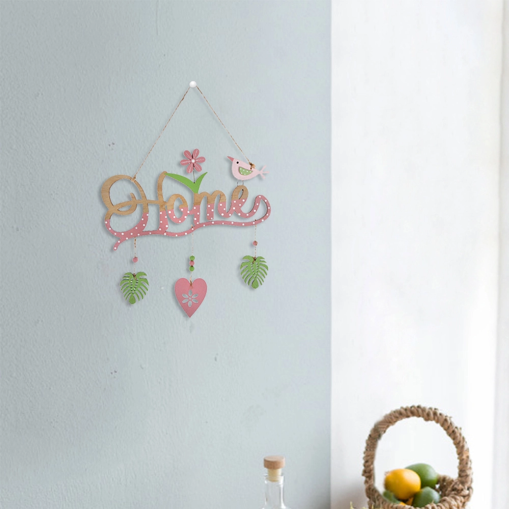 Adornos colgantes de madera con letras de Pascua, para fiesta de conejito, bienvenida al día de Pascua, huevos coloridos, fiesta, zanahoria, conejo, decoración de puerta, pared, decoración de Pascua 1