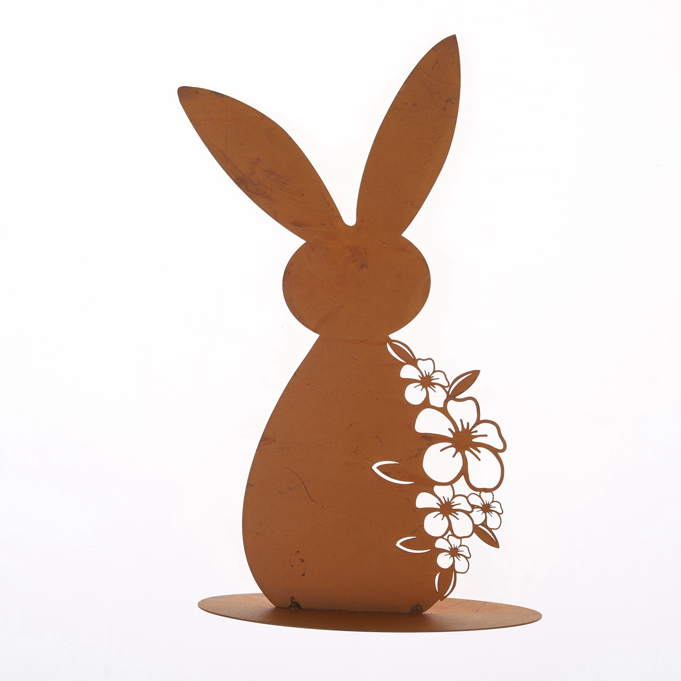 Estaca de conejo de Pascua para jardín, decoración de jardín, estaca de conejo, juego de decoración de primavera para jardín y puerta de entrada. 3