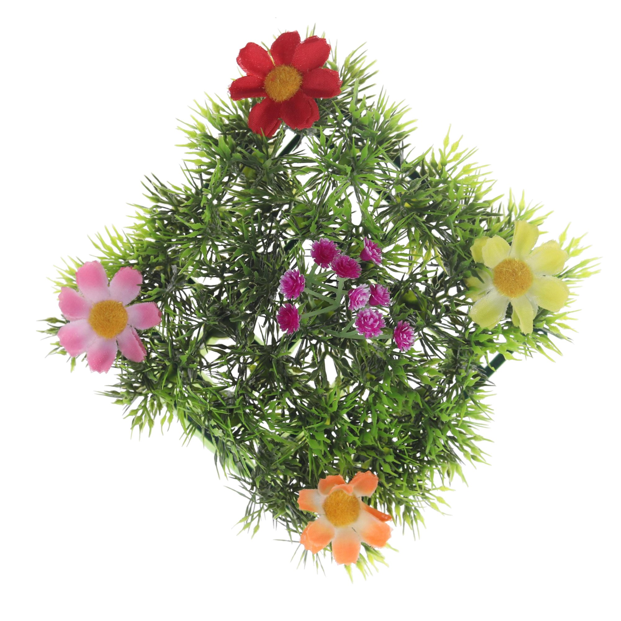Precio de fábrica: Mini césped artificial, flores falsas, plantas verdes artificiales, mini paisajes, bricolaje, artesanías de plástico, decoración de jardín, venta al por mayor - Tangchen 5