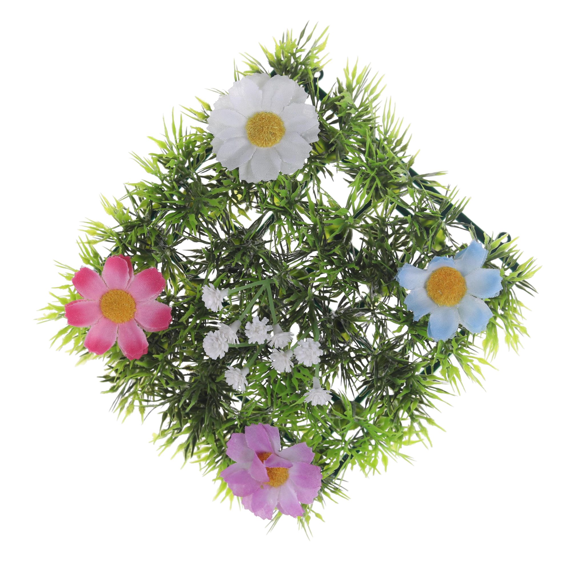 Precio de fábrica: Mini césped artificial, flores falsas, plantas verdes artificiales, mini paisajes, bricolaje, artesanías de plástico, decoración de jardín, venta al por mayor - Tangchen 3