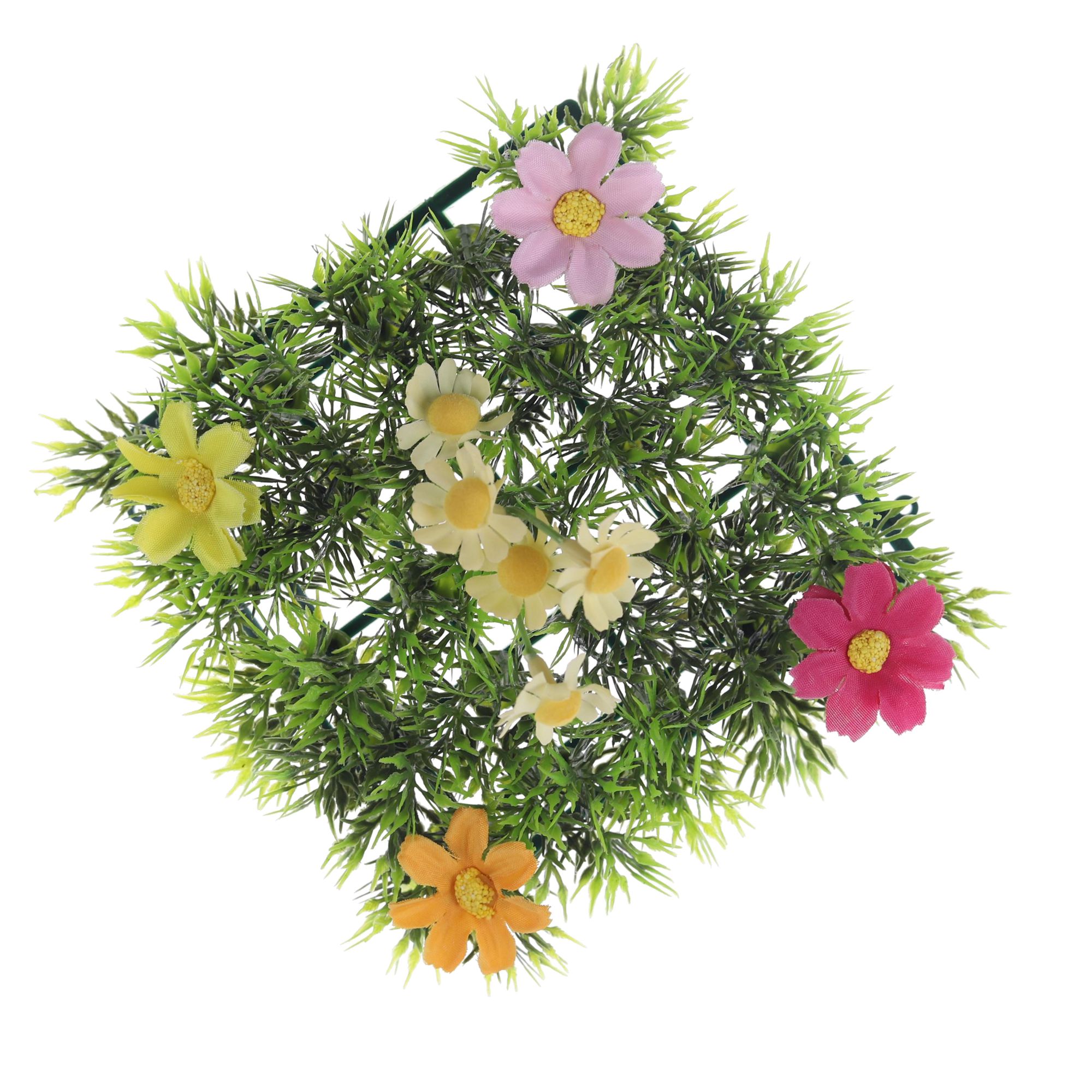 Precio de fábrica: Mini césped artificial, flores falsas, plantas verdes artificiales, mini paisajes, bricolaje, artesanías de plástico, decoración de jardín, venta al por mayor - Tangchen 6