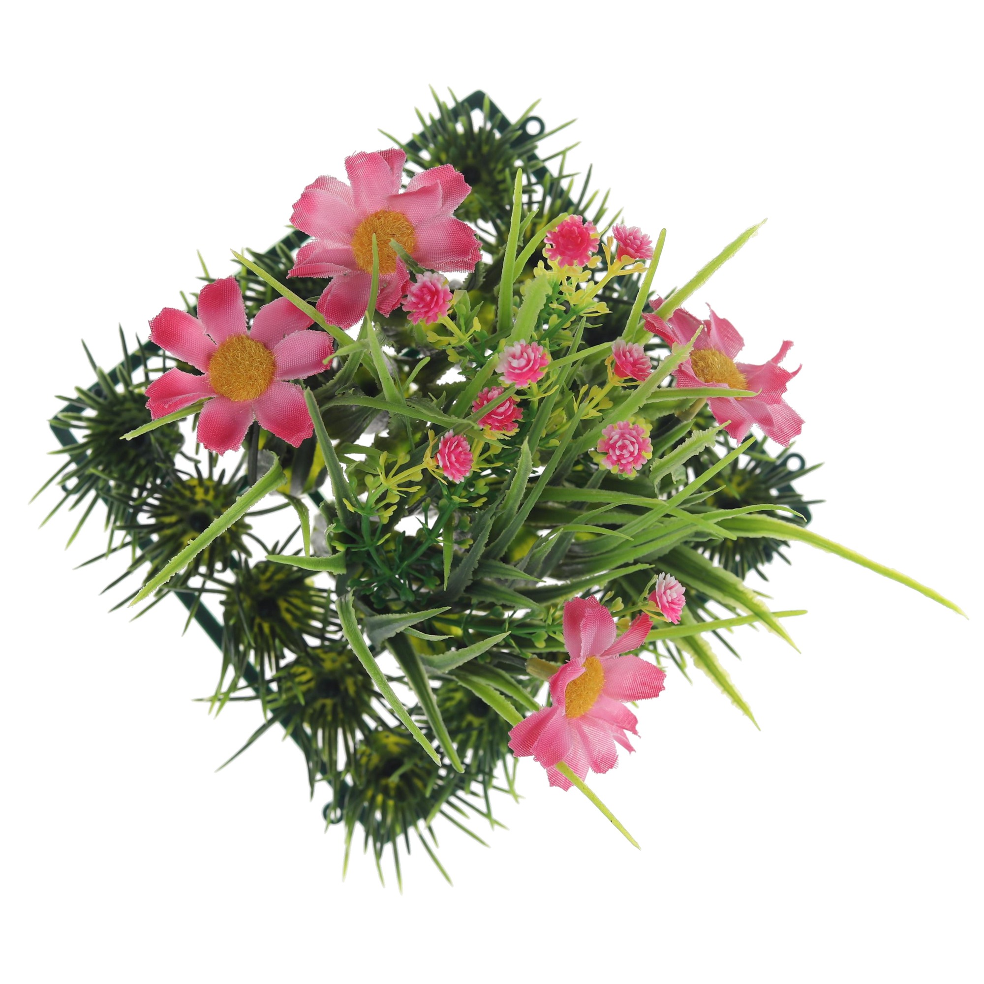 Precio de fábrica: Mini césped artificial, flores falsas, plantas verdes artificiales, mini paisajes, bricolaje, artesanías de plástico, decoración de jardín, venta al por mayor - Tangchen 7
