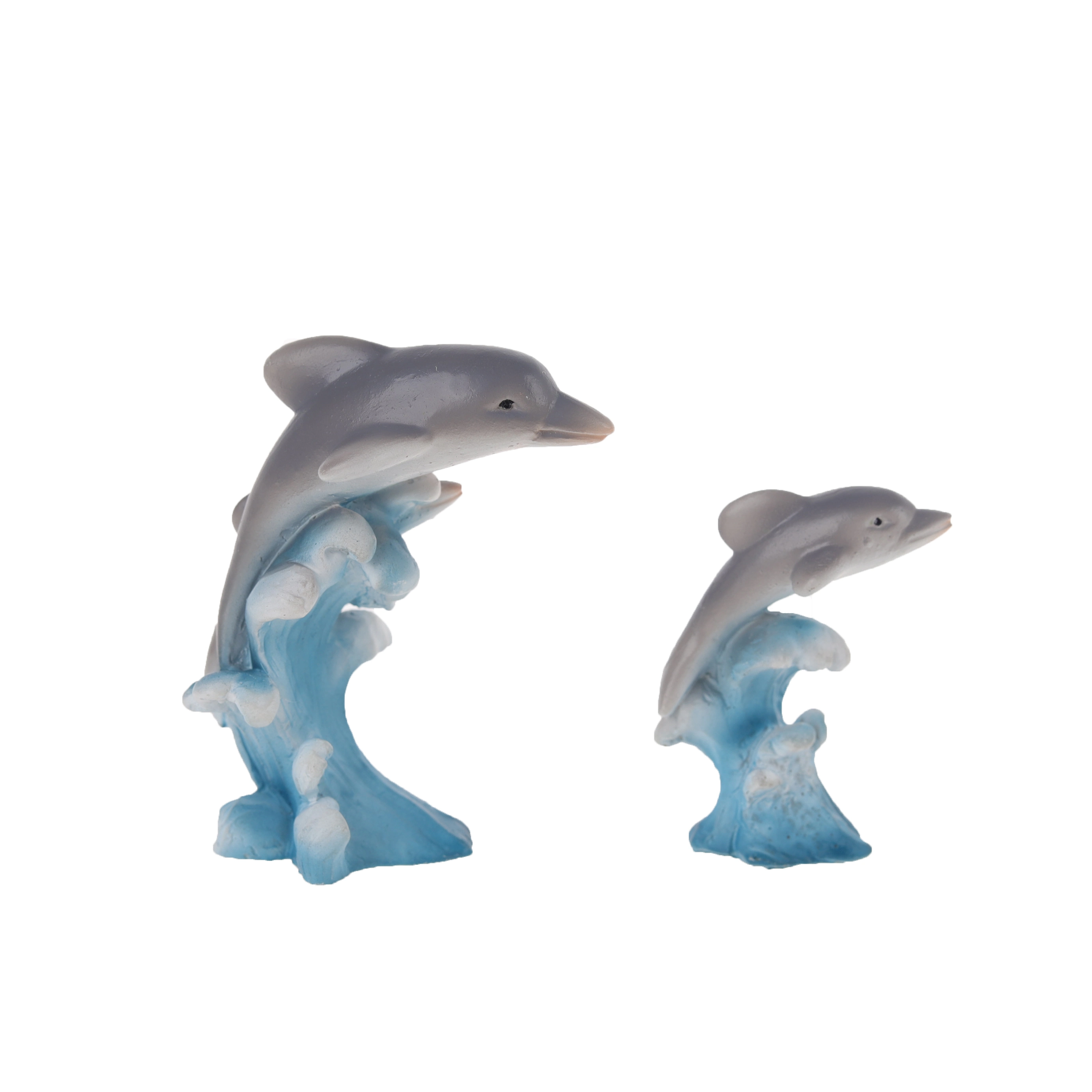 Wholesale Dolphin Statue Figurine Resin Figure Cabinet Fireplace Sea Animal Sculpture With Good Price-Tangchen 1